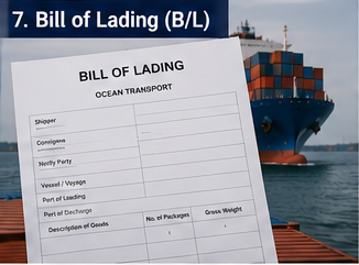 Bill of lading okmány nemzetközi tengeri fuvarozásban és konténerszállításban