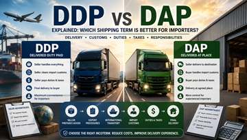 DDP és DAP szállítási feltételek összehasonlítása teherautókkal, vámkezelési műveletekkel és nemzetközi logisztikával
