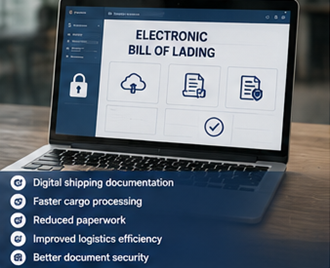 Digitális elektronikus hajóraklevél rendszer a modern logisztikában és szállítmányozásban