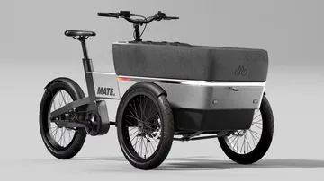 Fuvarozó Kerékpár Bike e-Cargo -ban/-ben Brussel Belgium